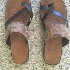 Born floral sandals.  Worn a couple of times.